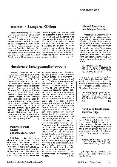 Vorschauseite 1: Kündigung langfristiger Dienstverträge