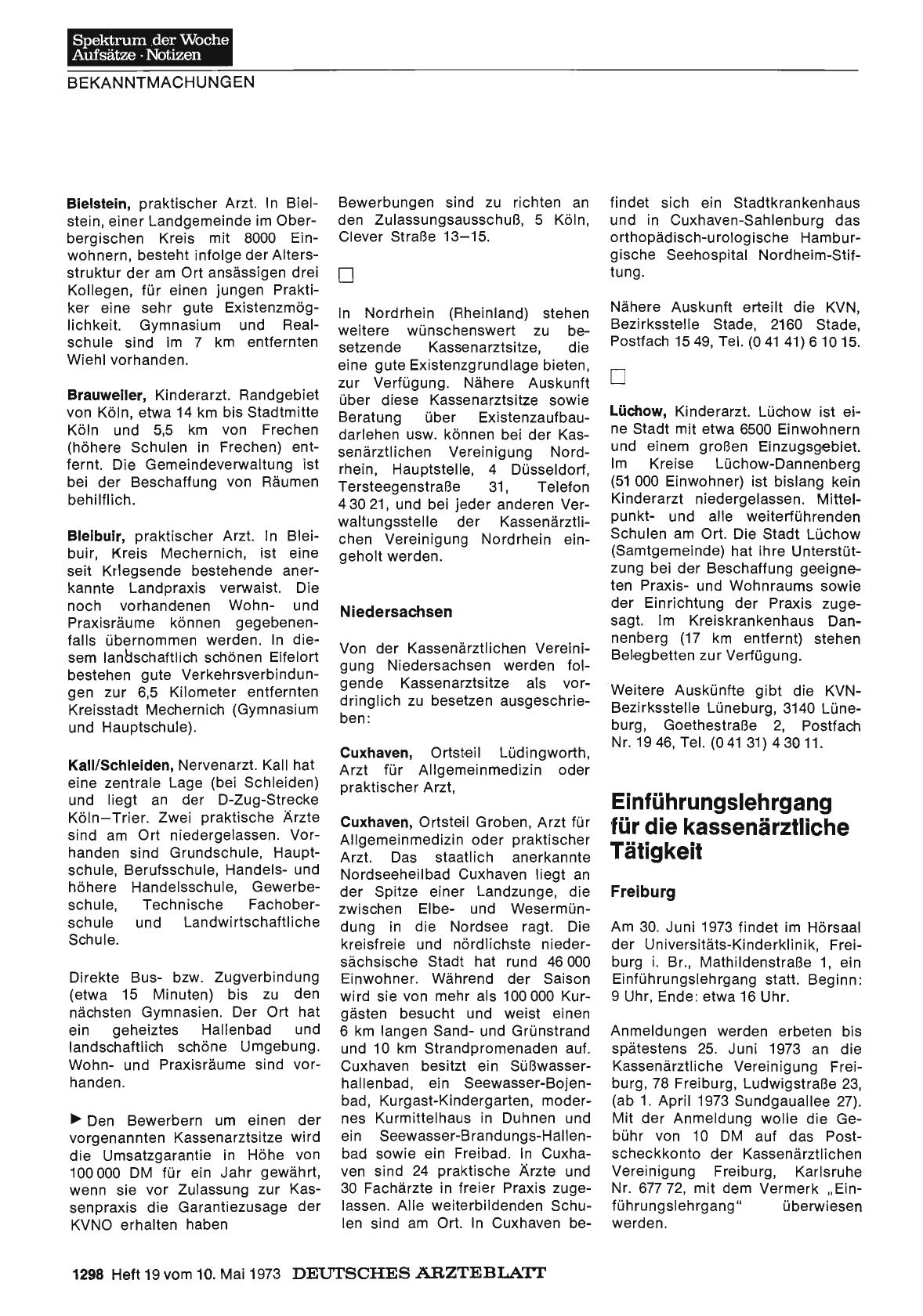 Vorschauseite 1: Einführungslehrgang für die kassenärztliche Tätigkeit