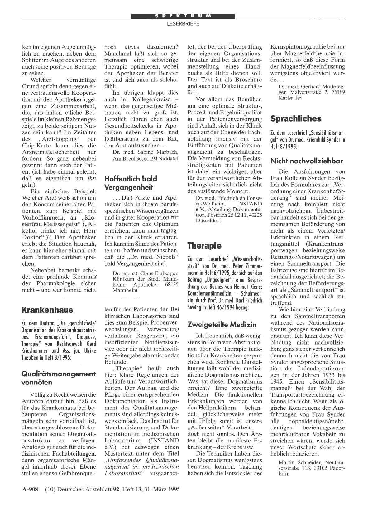 Vorschauseite 1: Apotheker: Hoffentlich bald Vergangenheit