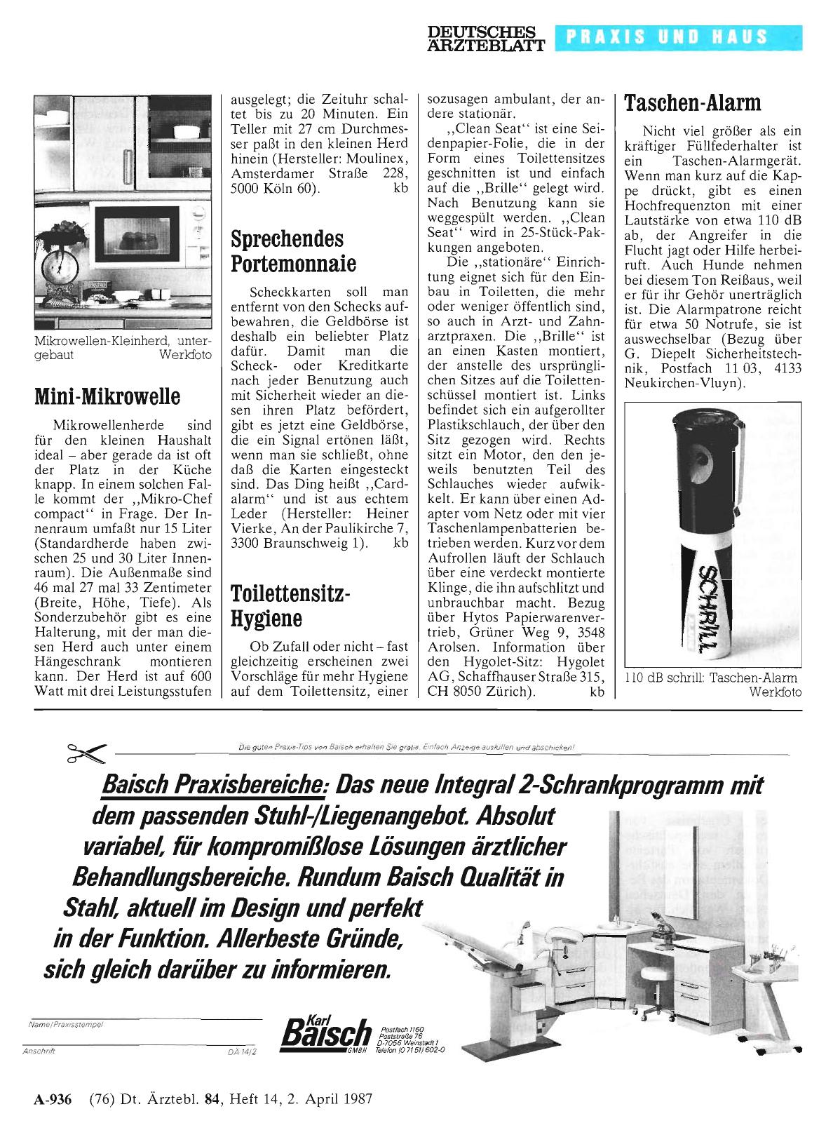 Vorschauseite 1: Mini-Mikrowelle