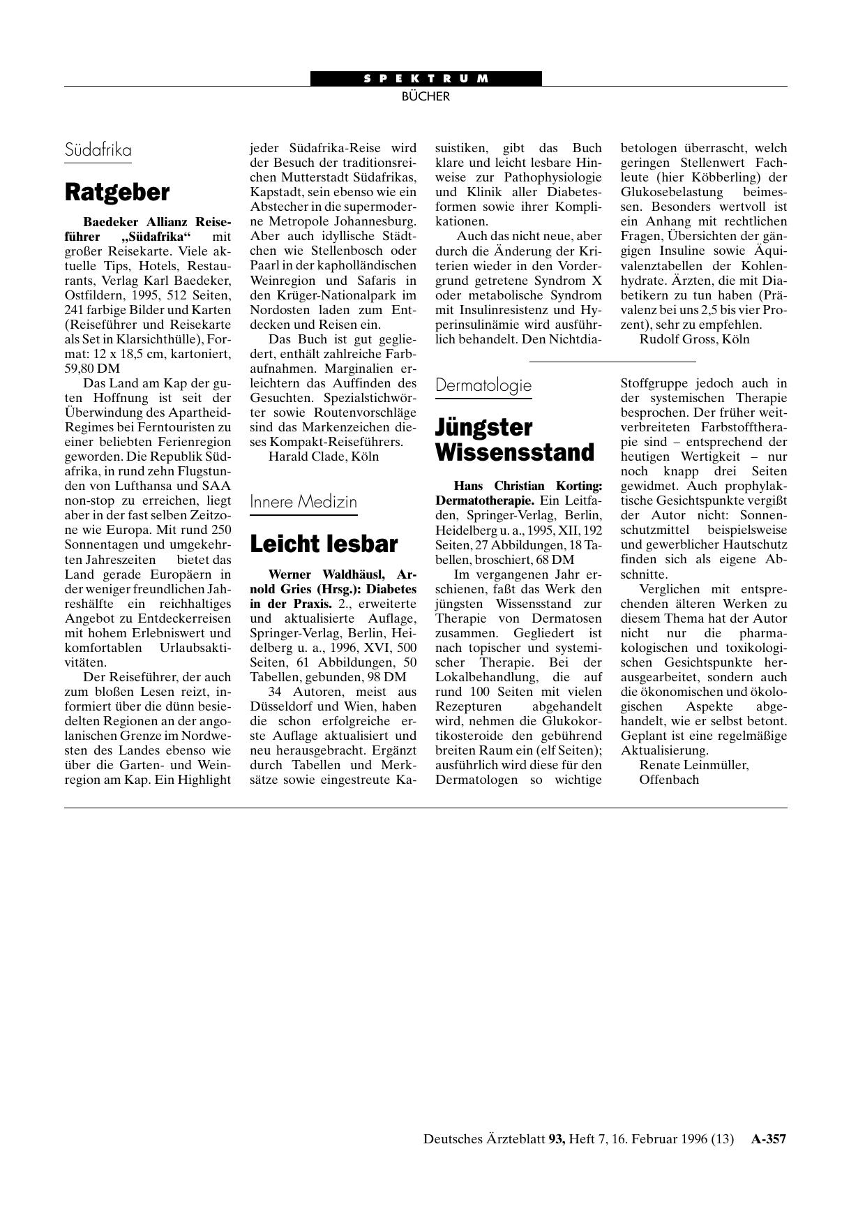 Vorschauseite 1: Dermatotherapie