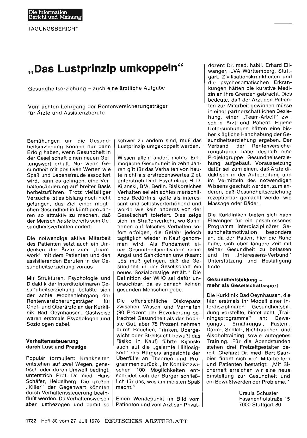 Vorschauseite 1: „Das Lustprinzip umkoppeln“