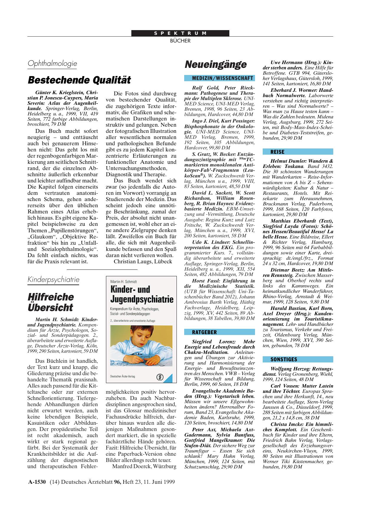 Vorschauseite 1: Kinderund Jugendpsychiatrie