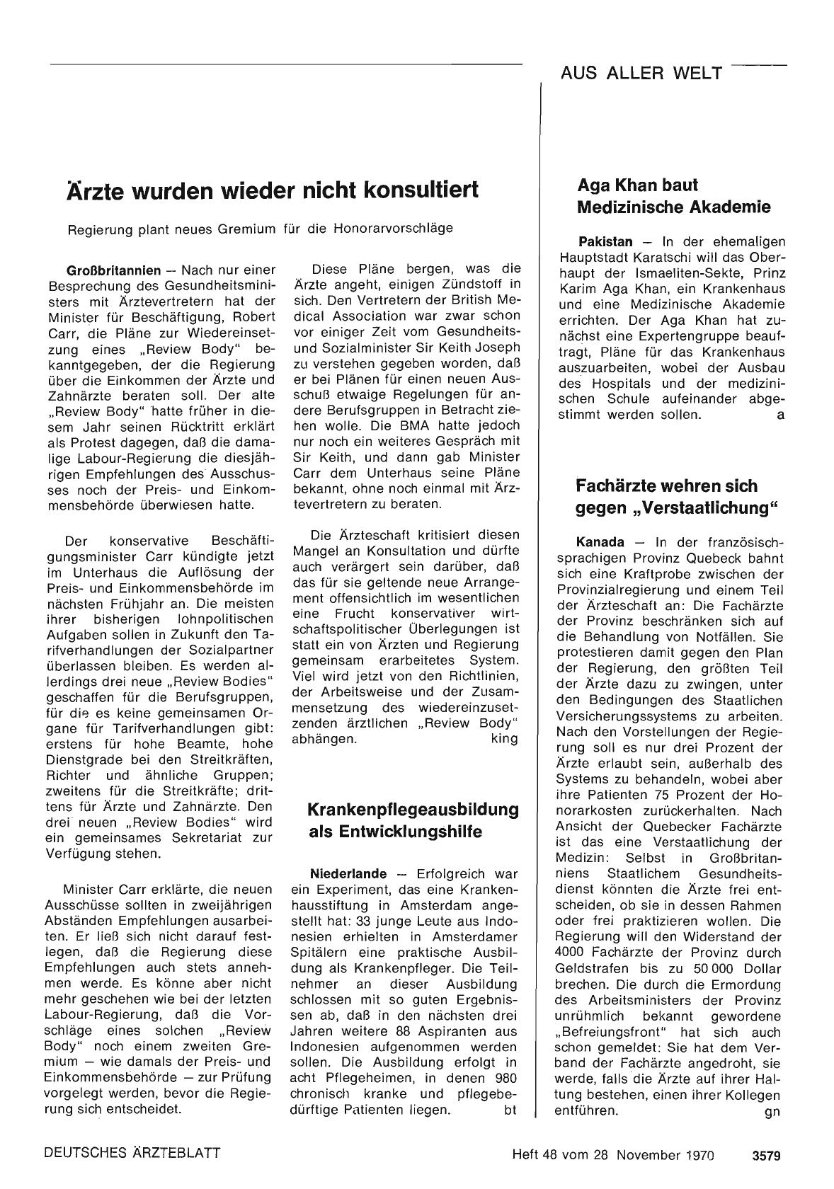 Vorschauseite 1: Ärzte wurden wieder nicht konsultiert