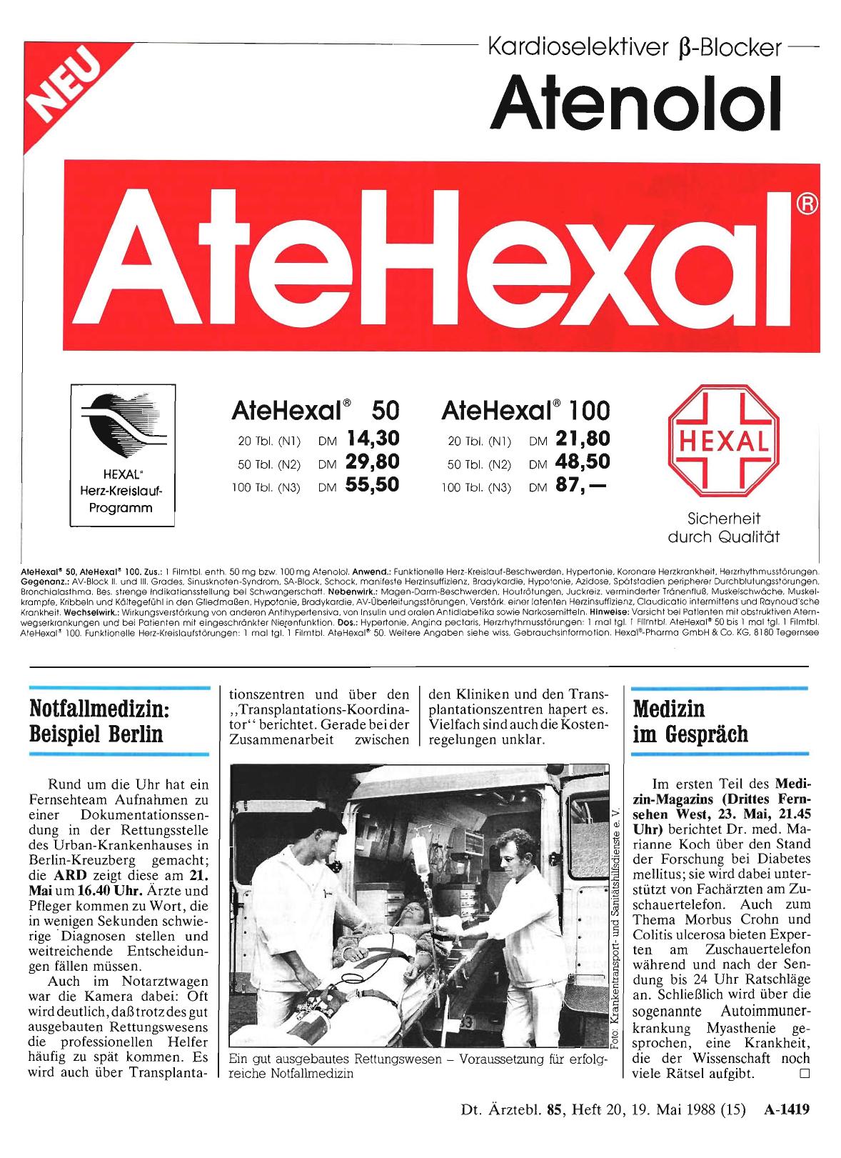 Vorschauseite 1: Notfallmedizin: Beispiel Berlin