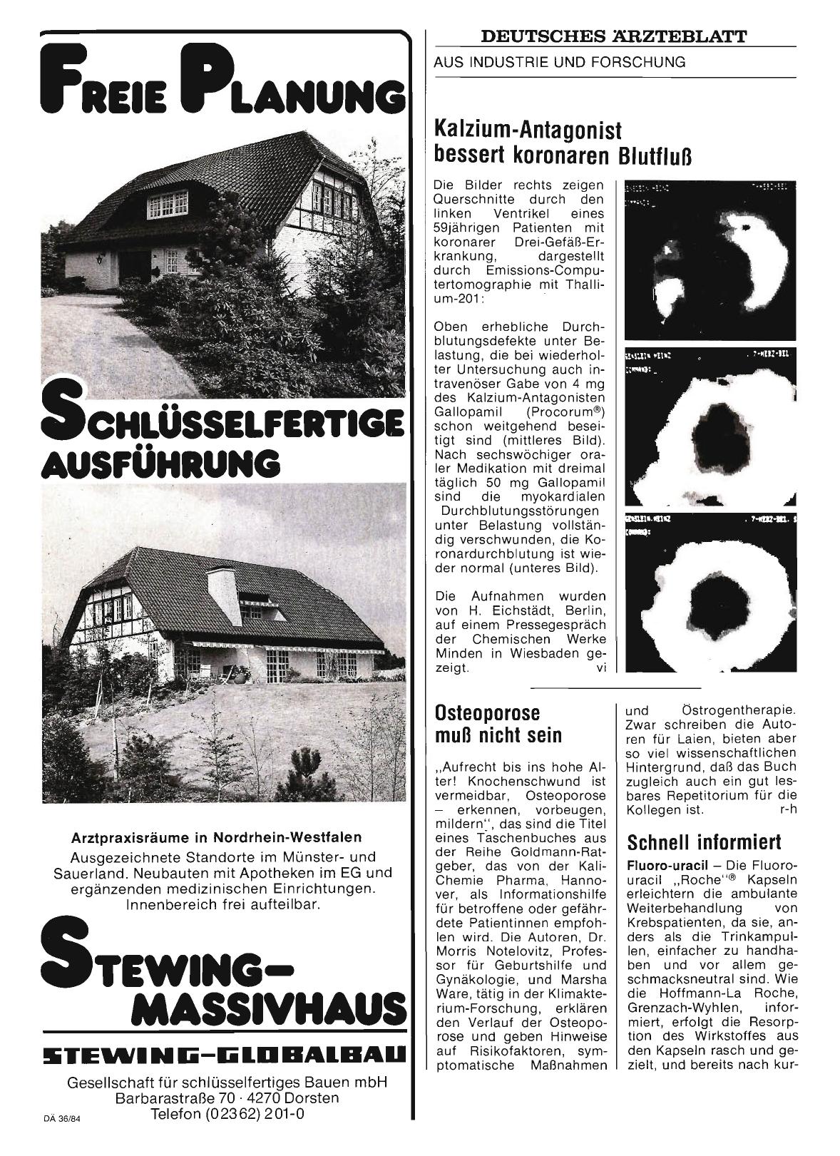 Vorschauseite 1: Osteoporose muß nicht sein