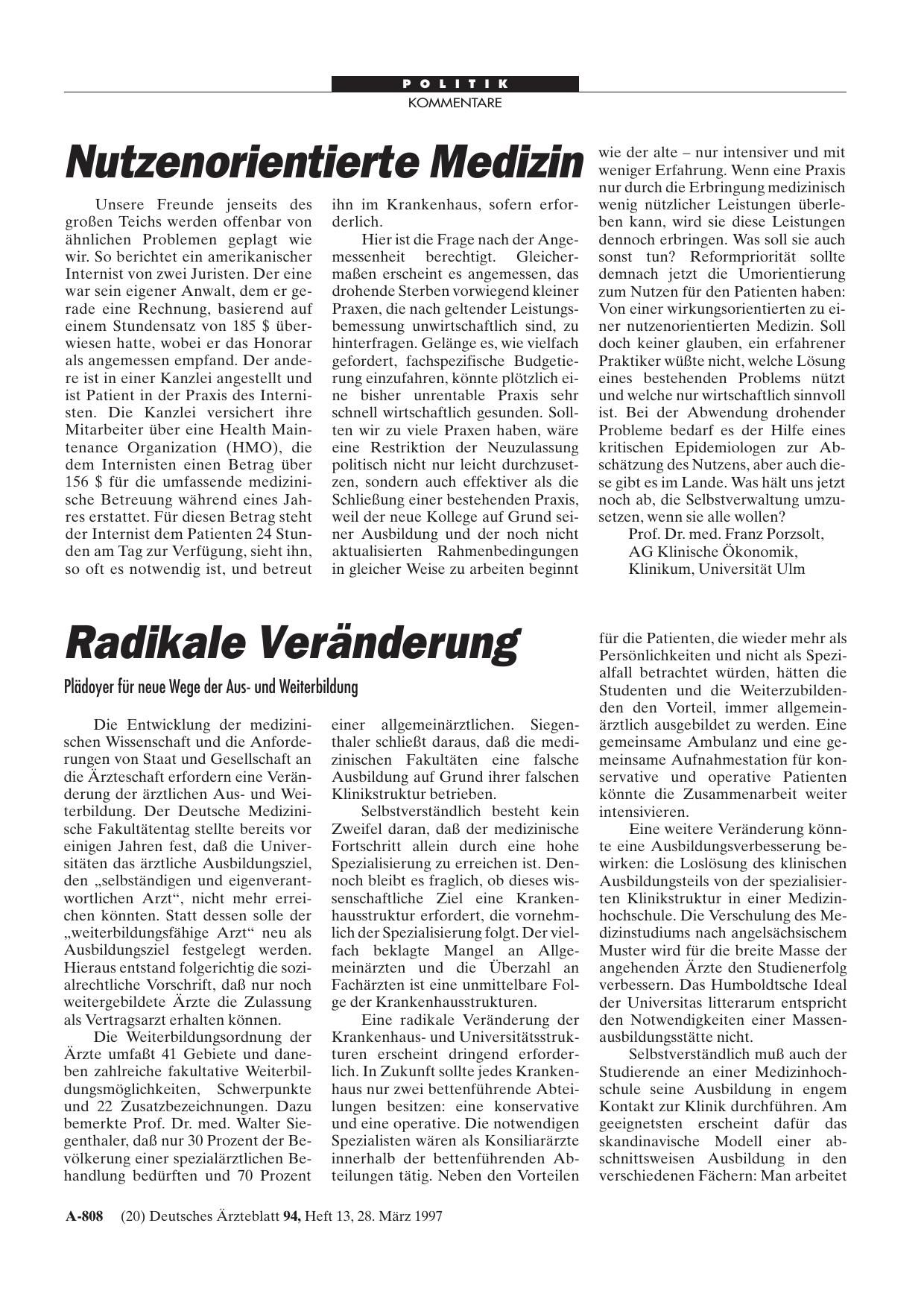 Vorschauseite 1: Radikale Veränderung: Plädoyer für neue Wege der Ausund Weiterbildung