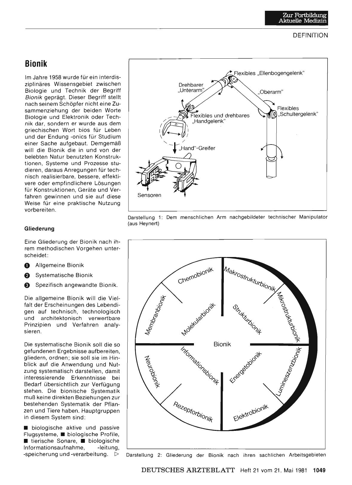Vorschauseite 1: Bionik
