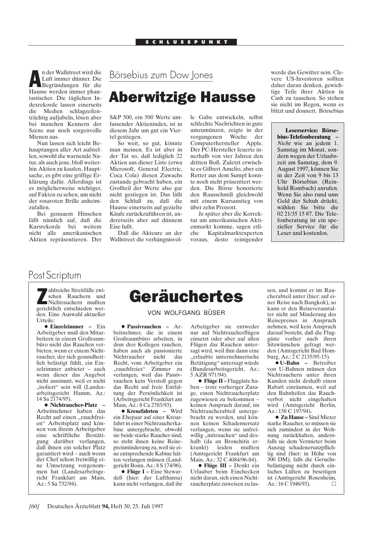 Vorschauseite 1: Börsebius zum Dow Jones: Aberwitzige Hausse