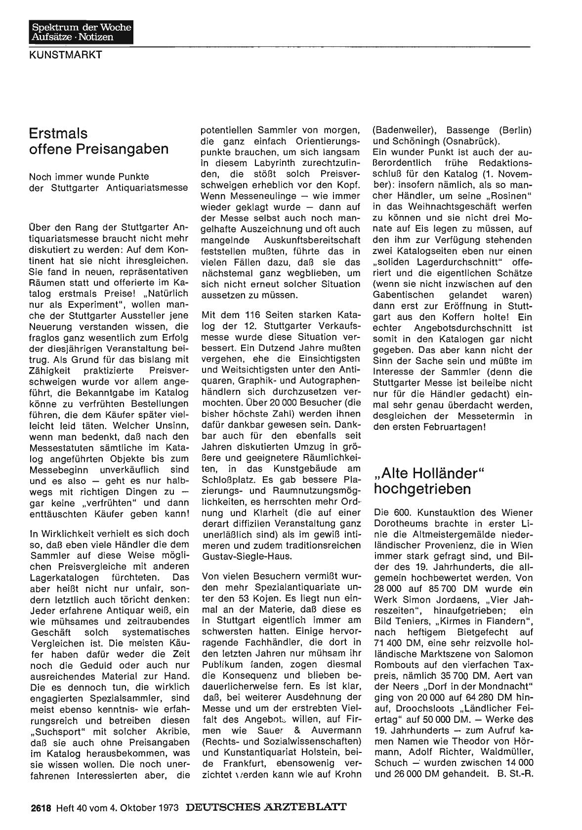 Vorschauseite 1: „Alte Holländer" hochgetrieben