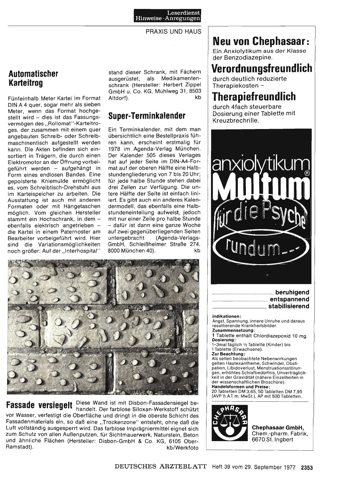 Vorschauseite 1: Automatischer Karteitrog