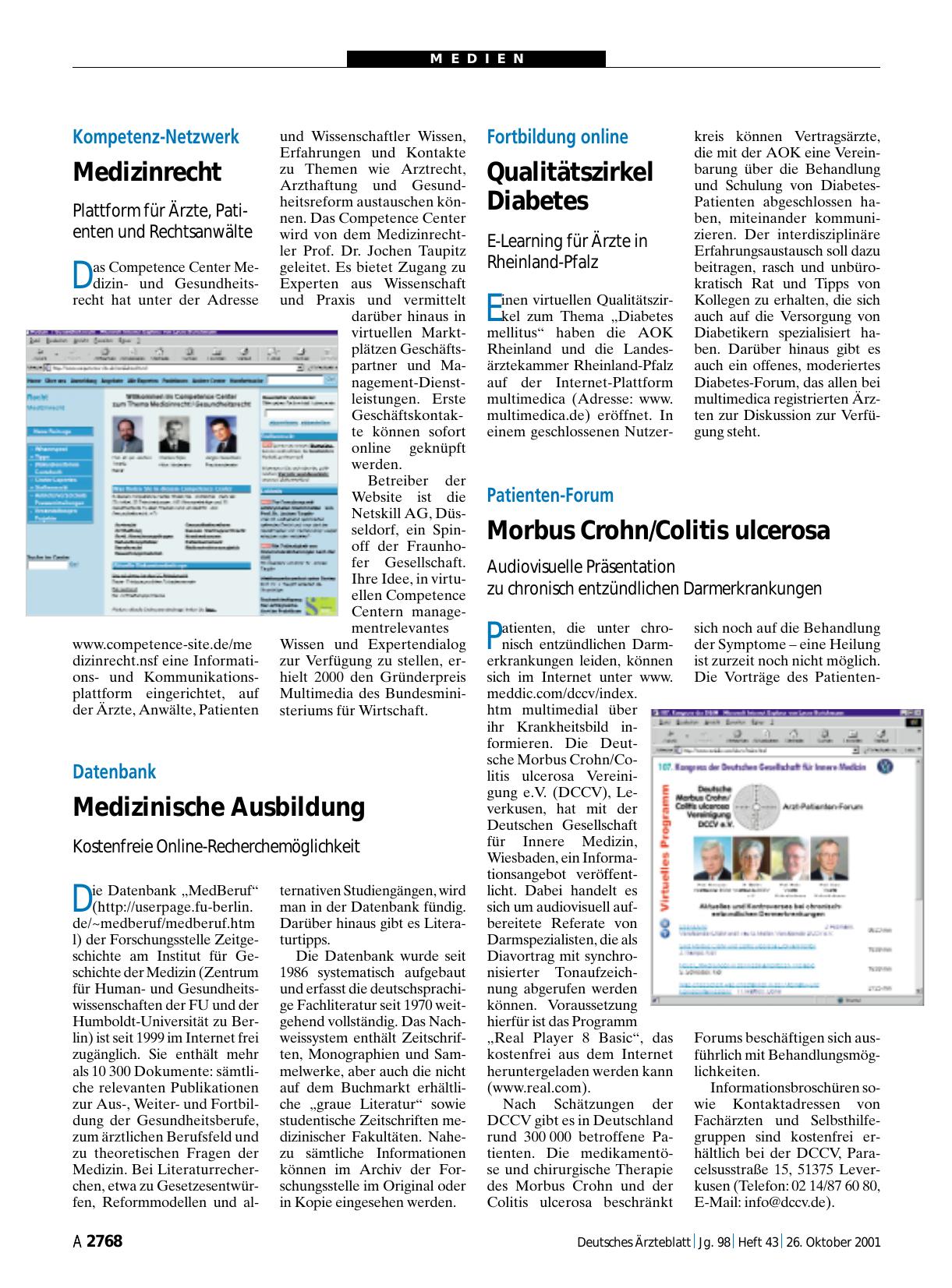 Vorschauseite 1: Fortbildung online: Qualitätszirkel Diabetes