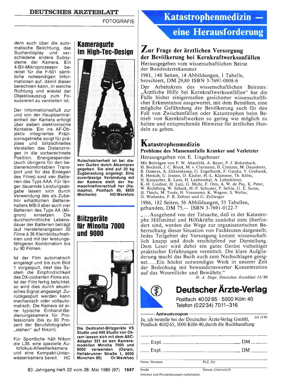 Vorschauseite 1: Kameragurte im High-Tec-Design
