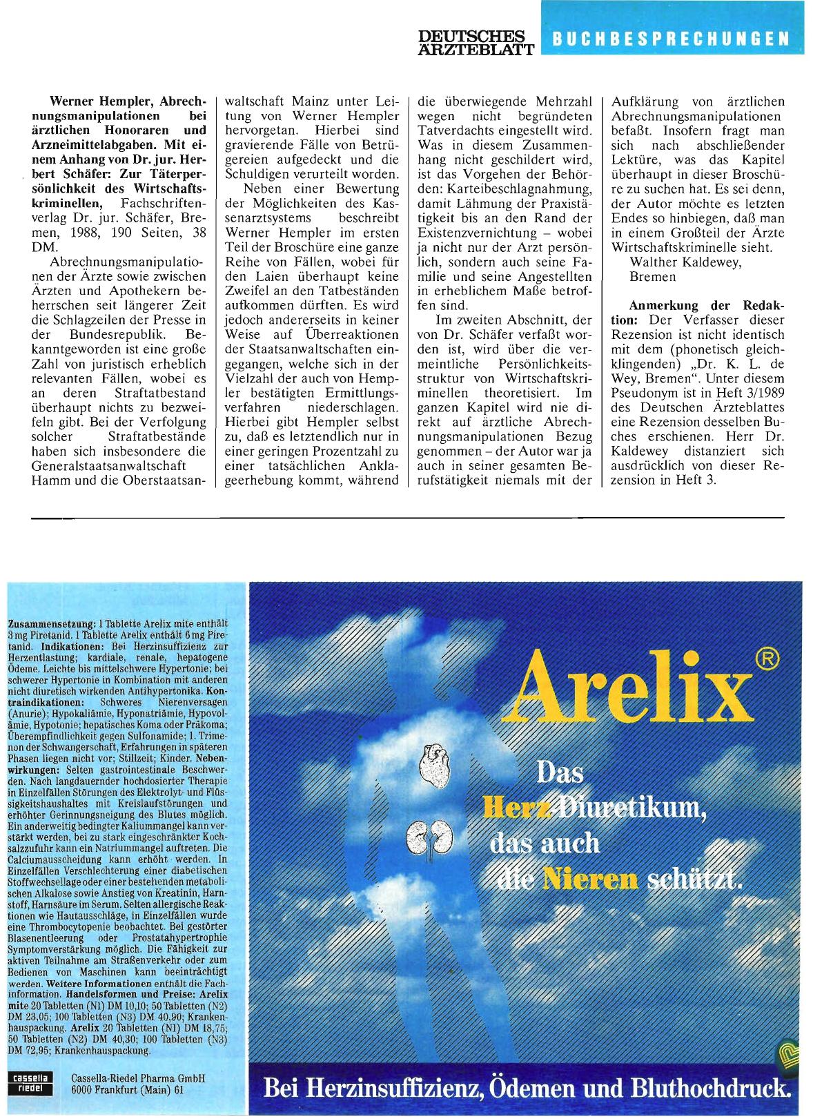 Vorschauseite 1: Werner Hempler, Abrechnungsmanipulationen bei ärztlichen Honoraren und Arzneimittelabgaben