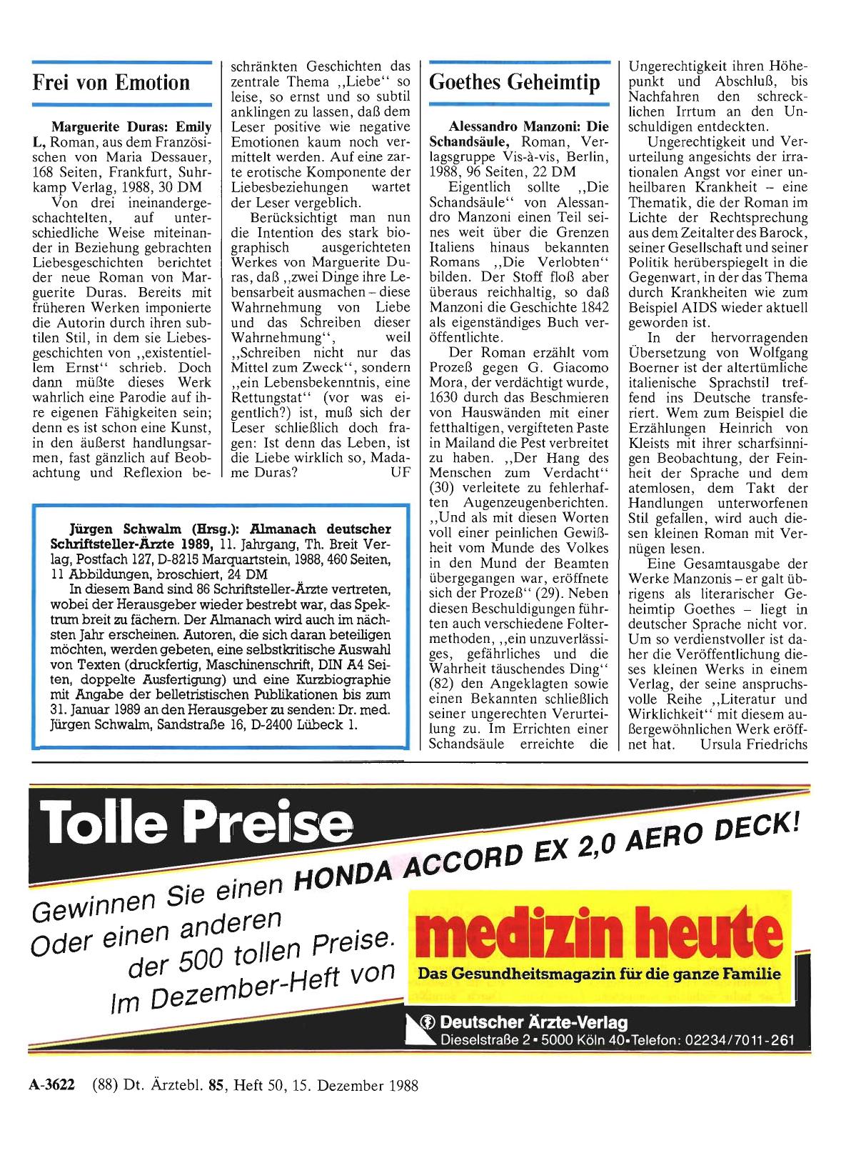 Vorschauseite 1: Goethes Geheimtip
