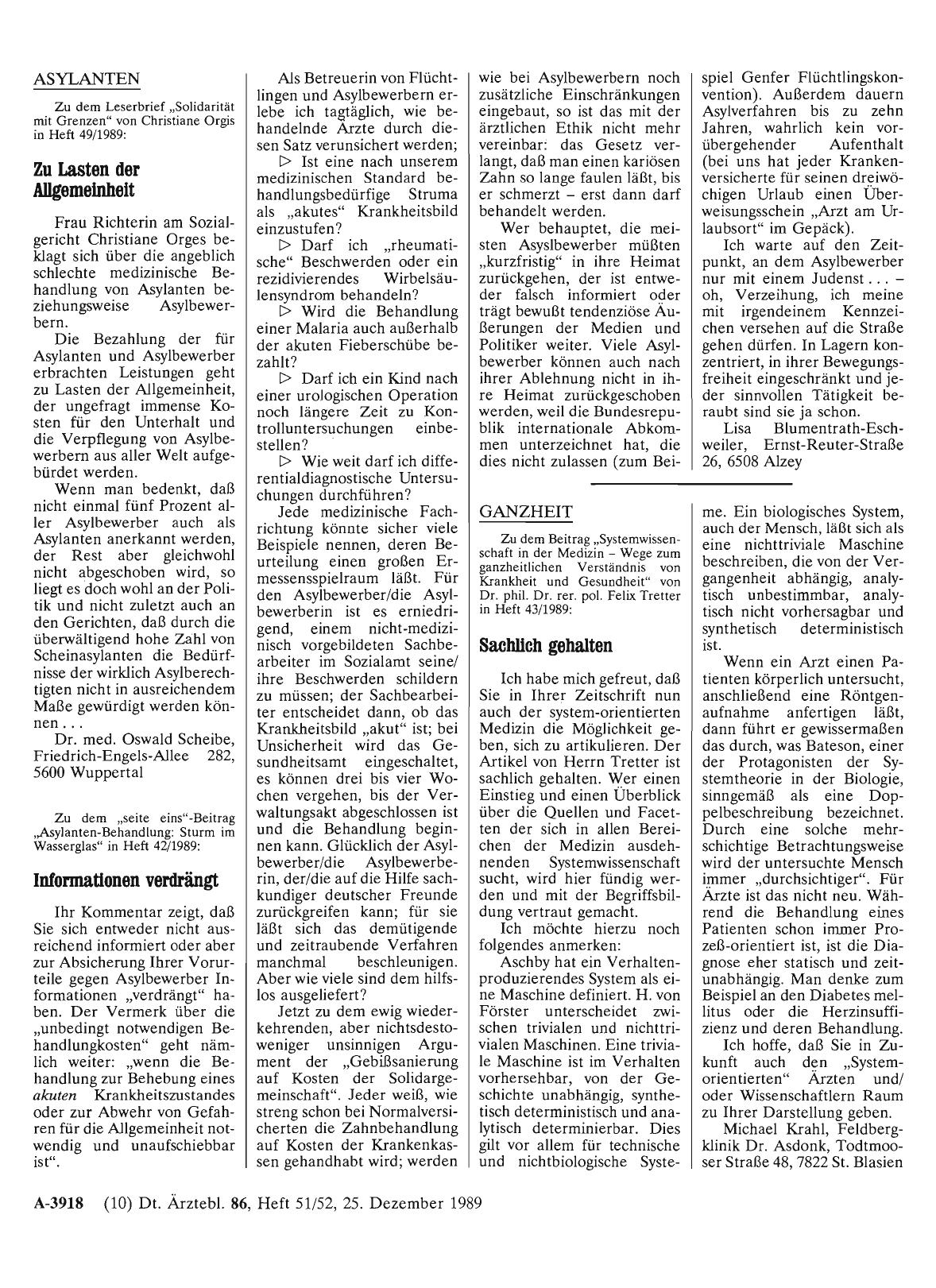 Vorschauseite 1: GANZHEIT: Sachlich gehalten