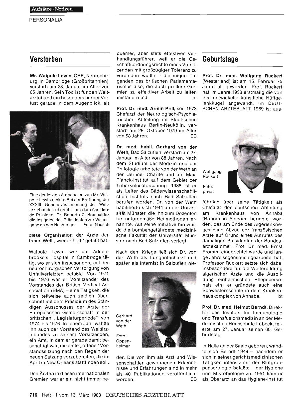 Vorschauseite 1: Verstorben