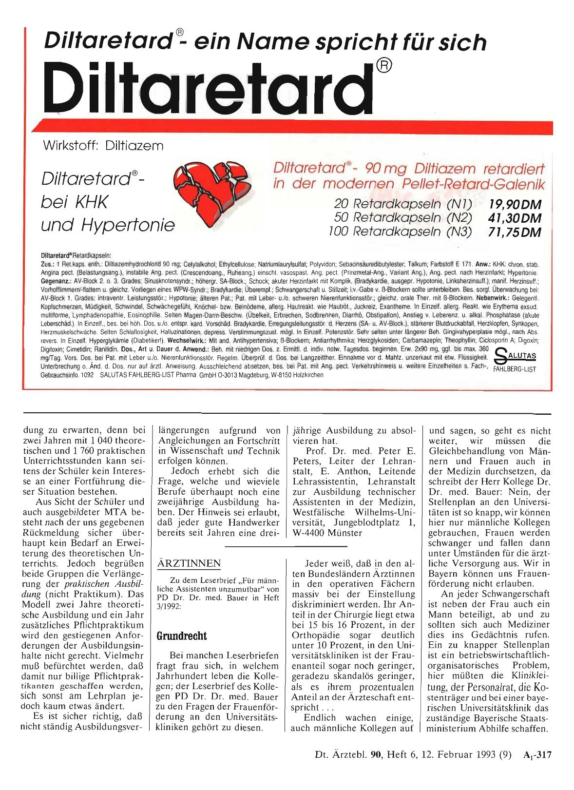 Vorschauseite 1: ÄRZTINNEN: Grundrecht