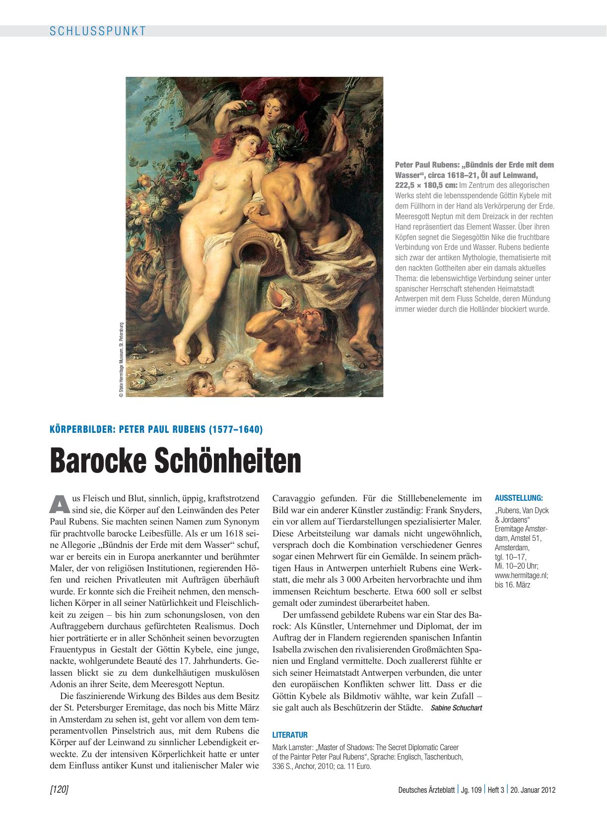 Vorschauseite 1: Körperbilder: Peter Paul Rubens (1577 – 1640) – Barocke Schönheiten