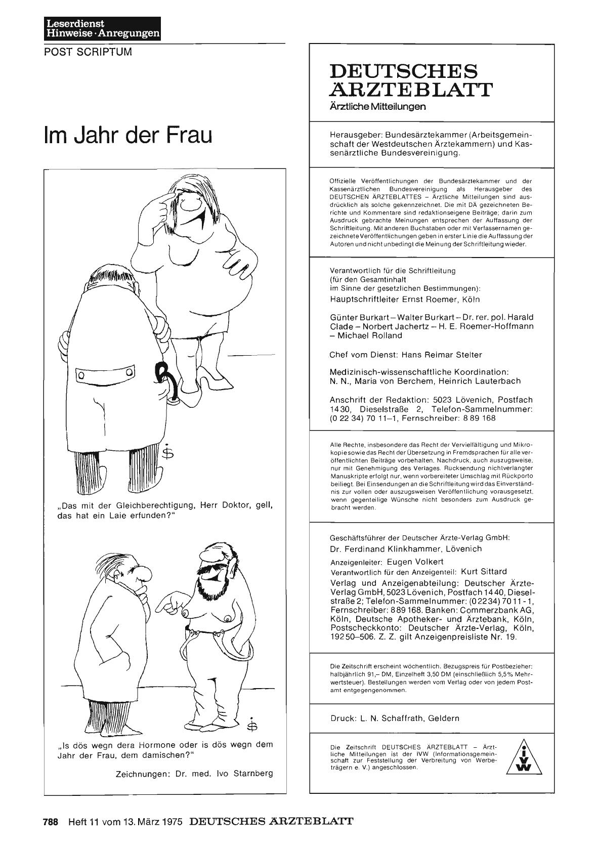 Vorschauseite 1: Im Jahr der Frau
