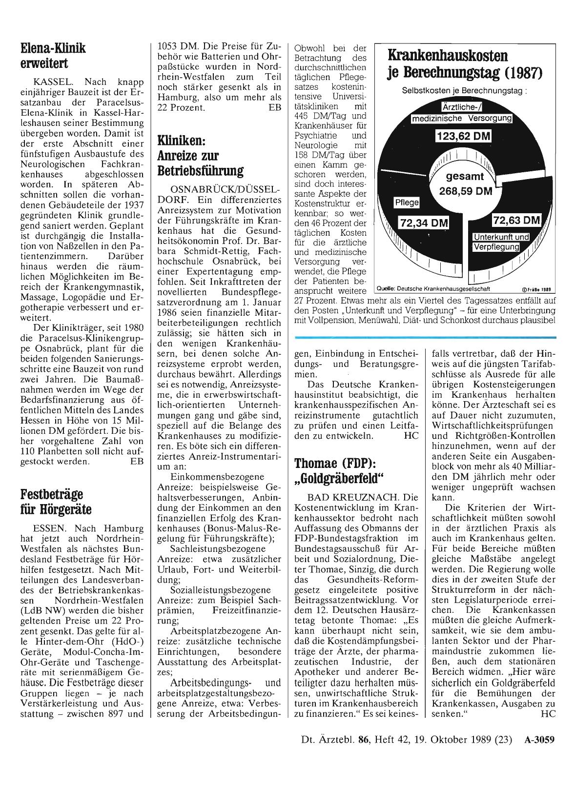 Vorschauseite 1: Elena-Klinik erweitert