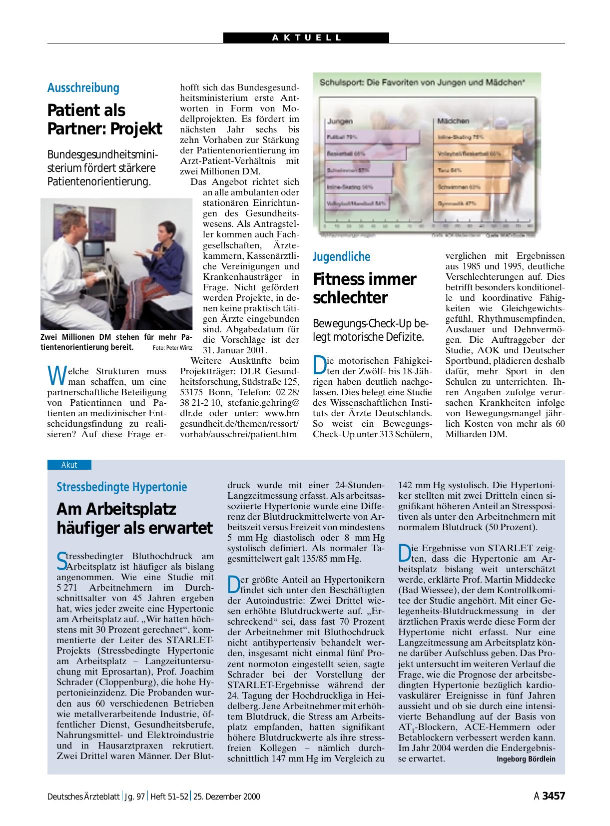 Vorschauseite 1: Stressbedingte Hypertonie: Am Arbeitsplatz häufiger als erwartet