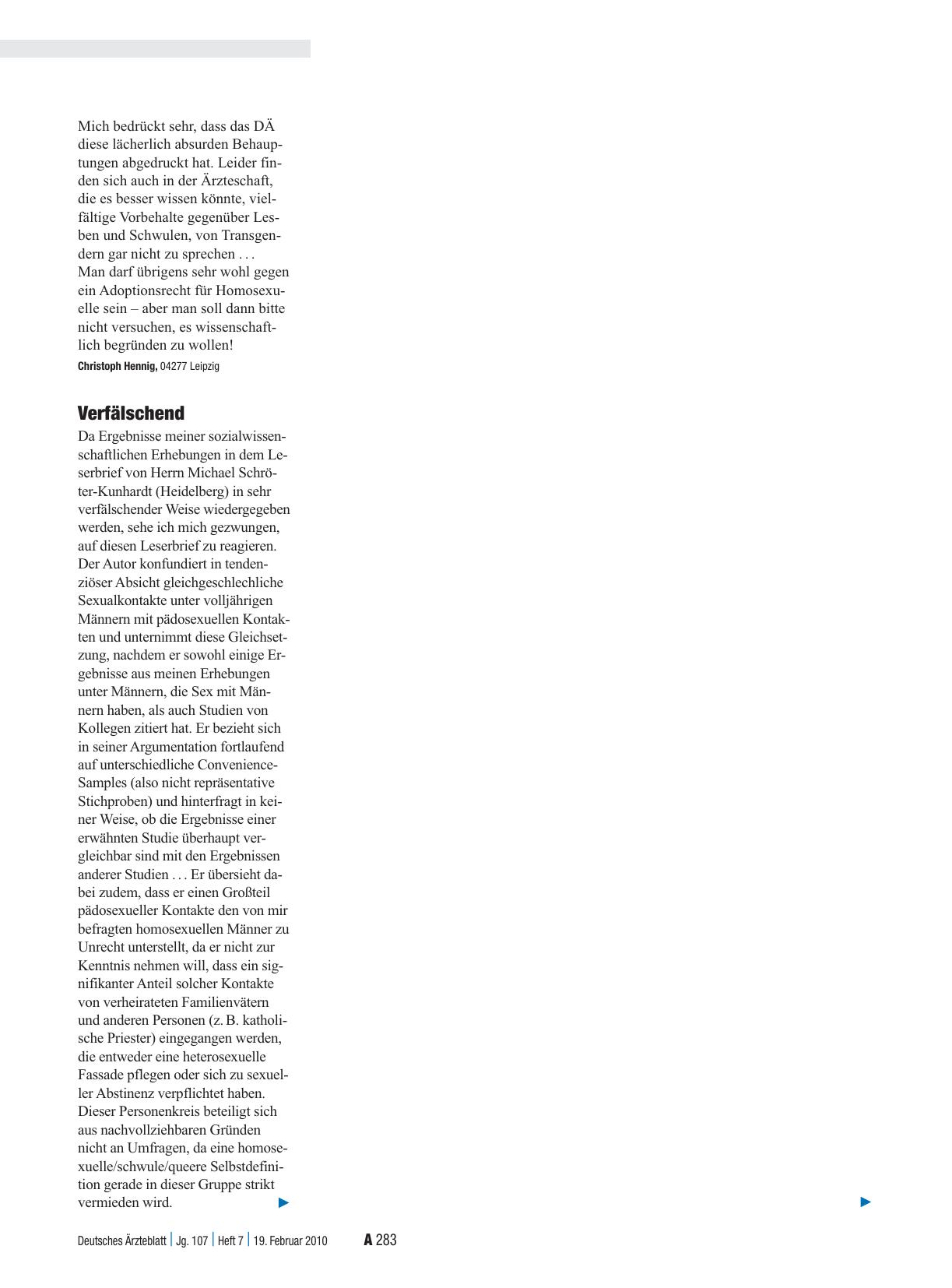 Vorschauseite 1: Studie: Verfälschend