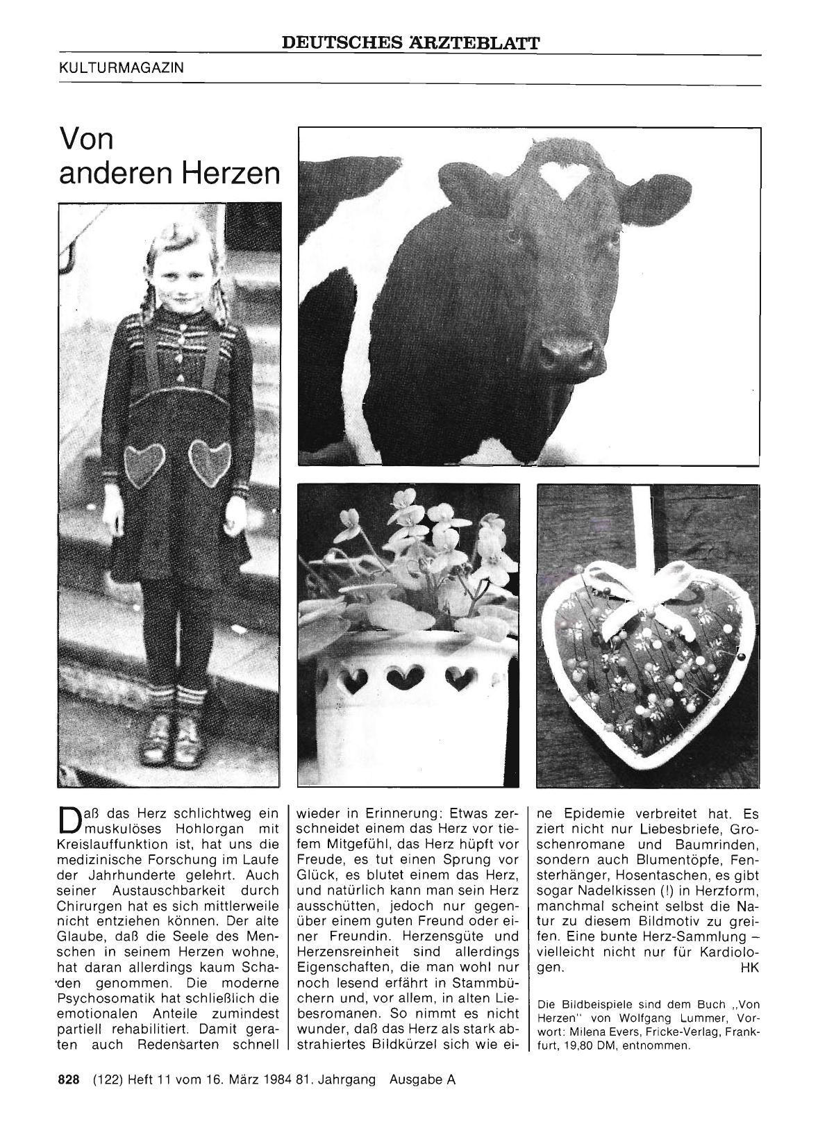 Vorschauseite 1: Von anderen Herzen