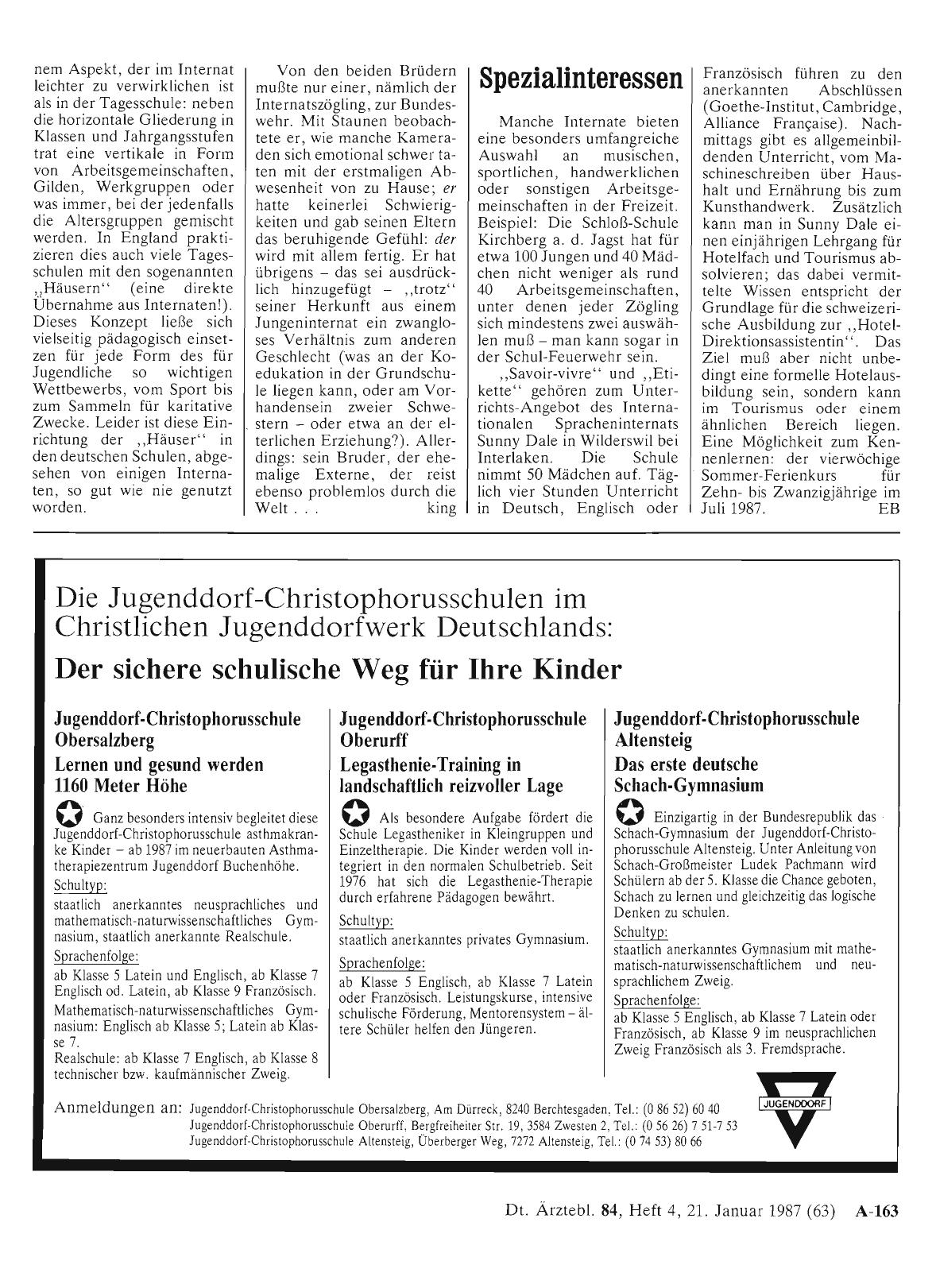 Vorschauseite 1: Spezialinteressen