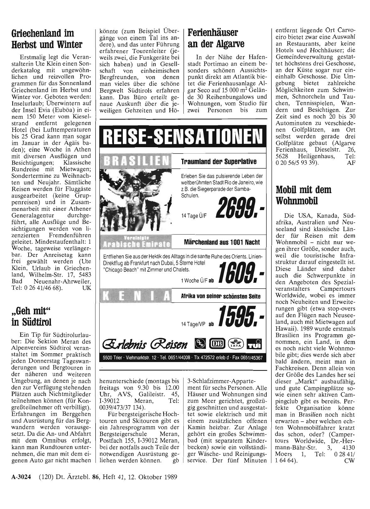 Vorschauseite 1: Mobil mit dem Wohnmobil