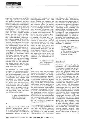 Vorschauseite 1: Notund Sonntagsdienst wie im Altertum: IV.