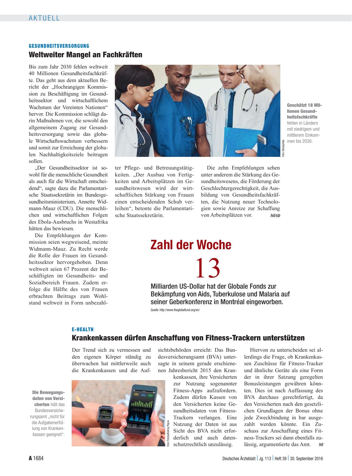 Vorschauseite 1: Zahl der Woche 13