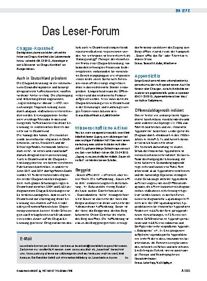 Vorschauseite 1: Wissenschaftliche Artikel: Berggeist