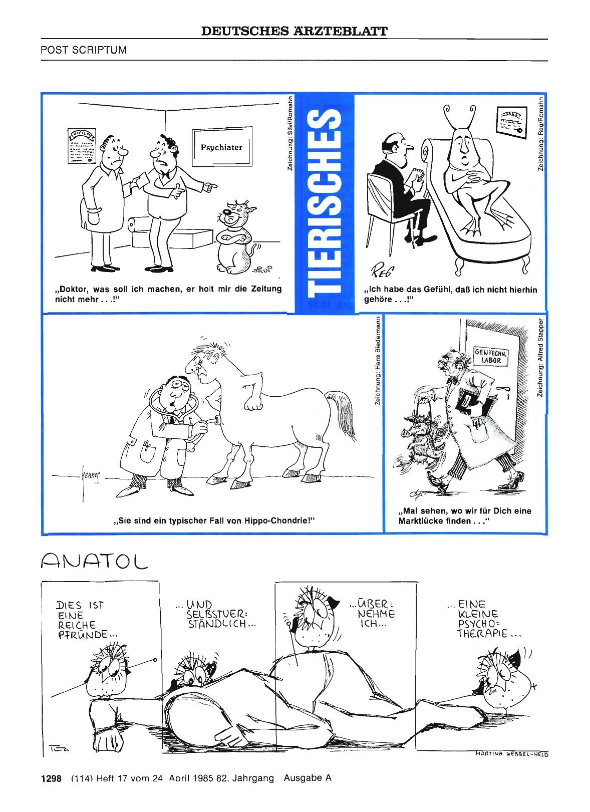 Vorschauseite 1: Tierisches