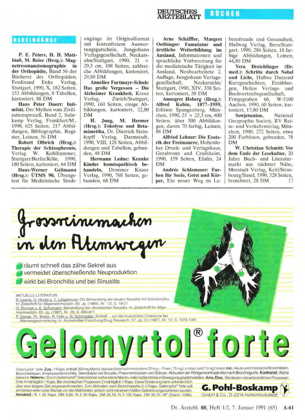 Vorschauseite 1: NEUEINGÄNGE