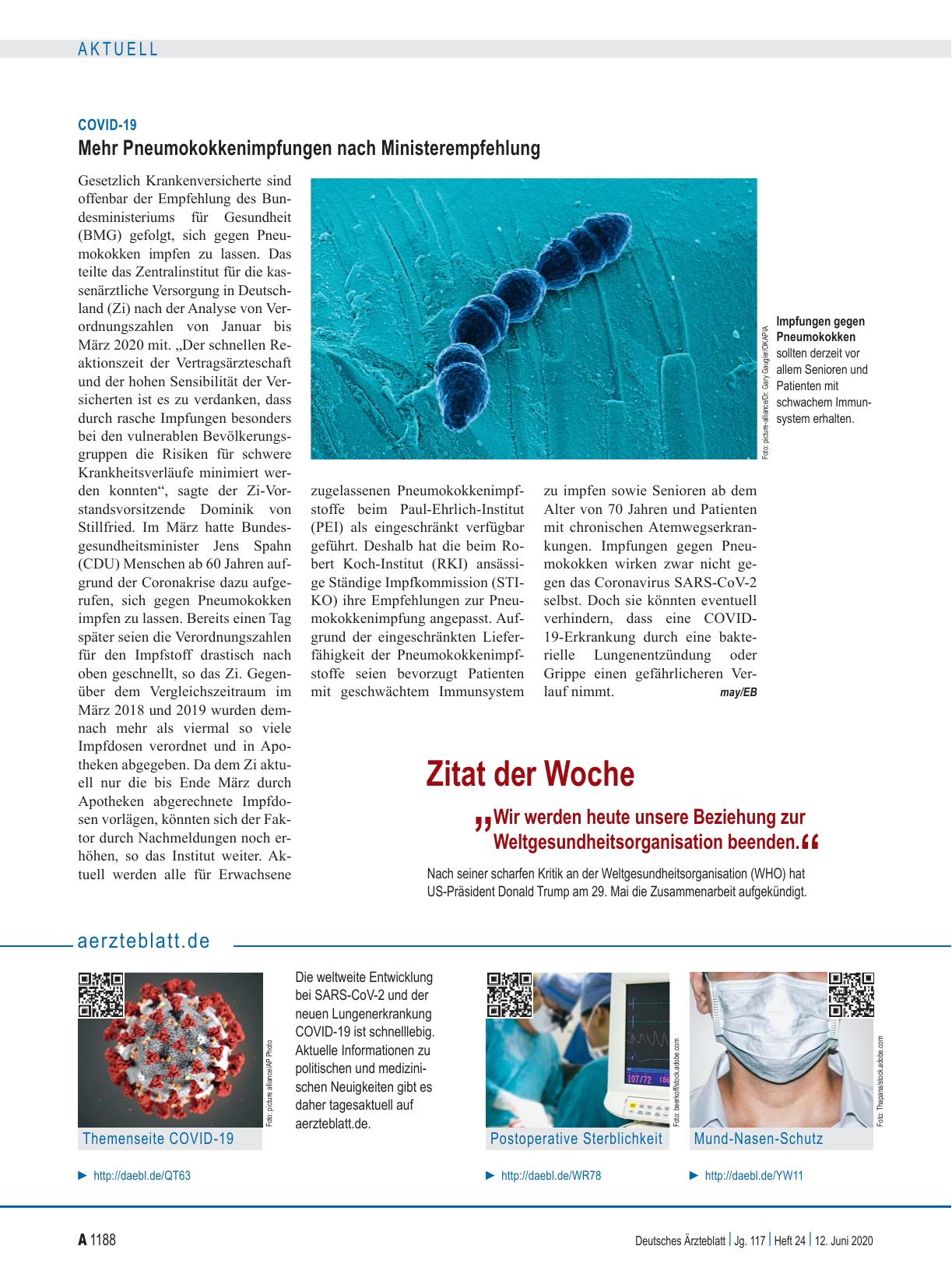 Vorschauseite 1: Zitat der Woche