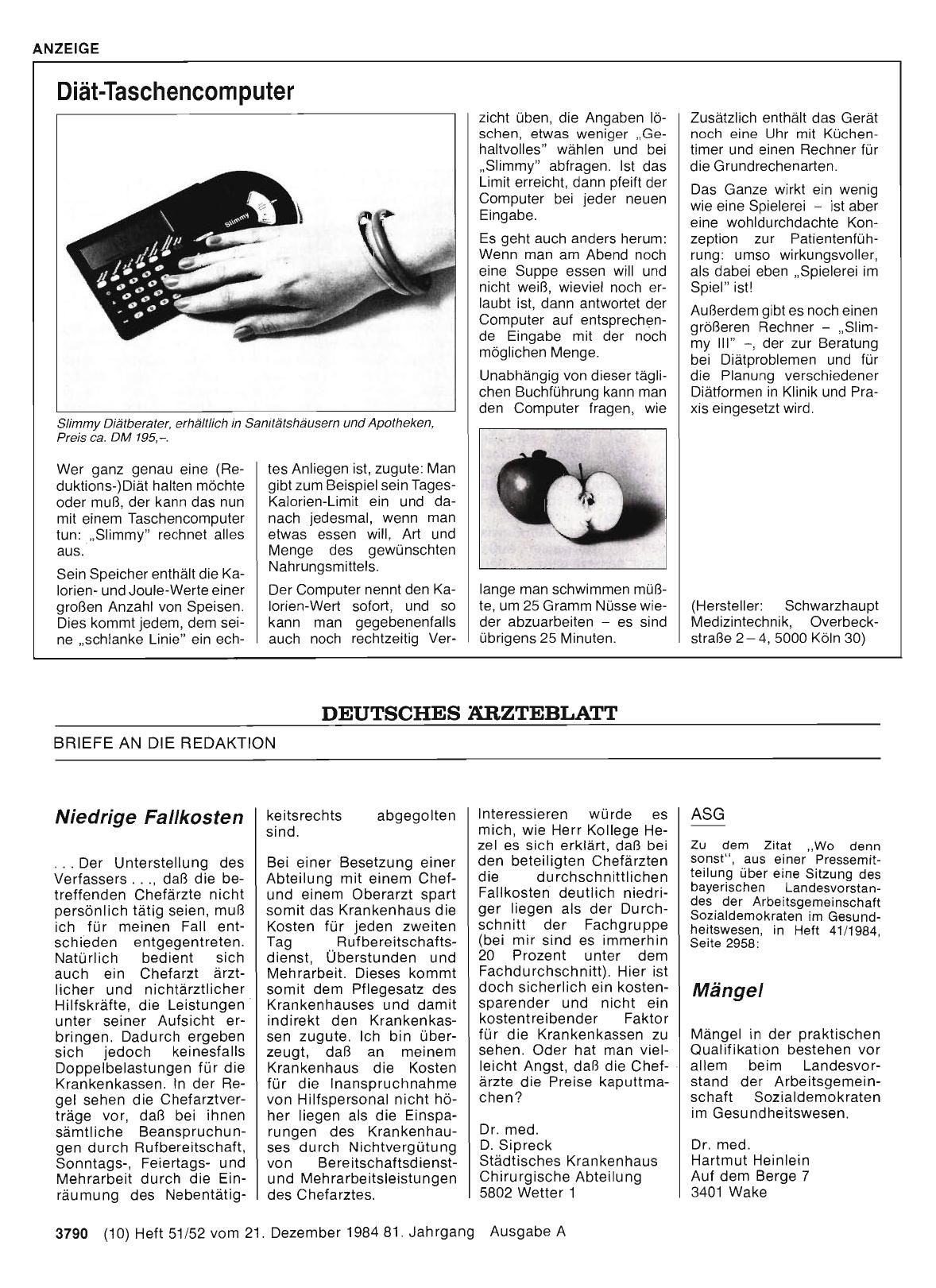Vorschauseite 1: BETEILIGUNG: Niedrige Fallkosten