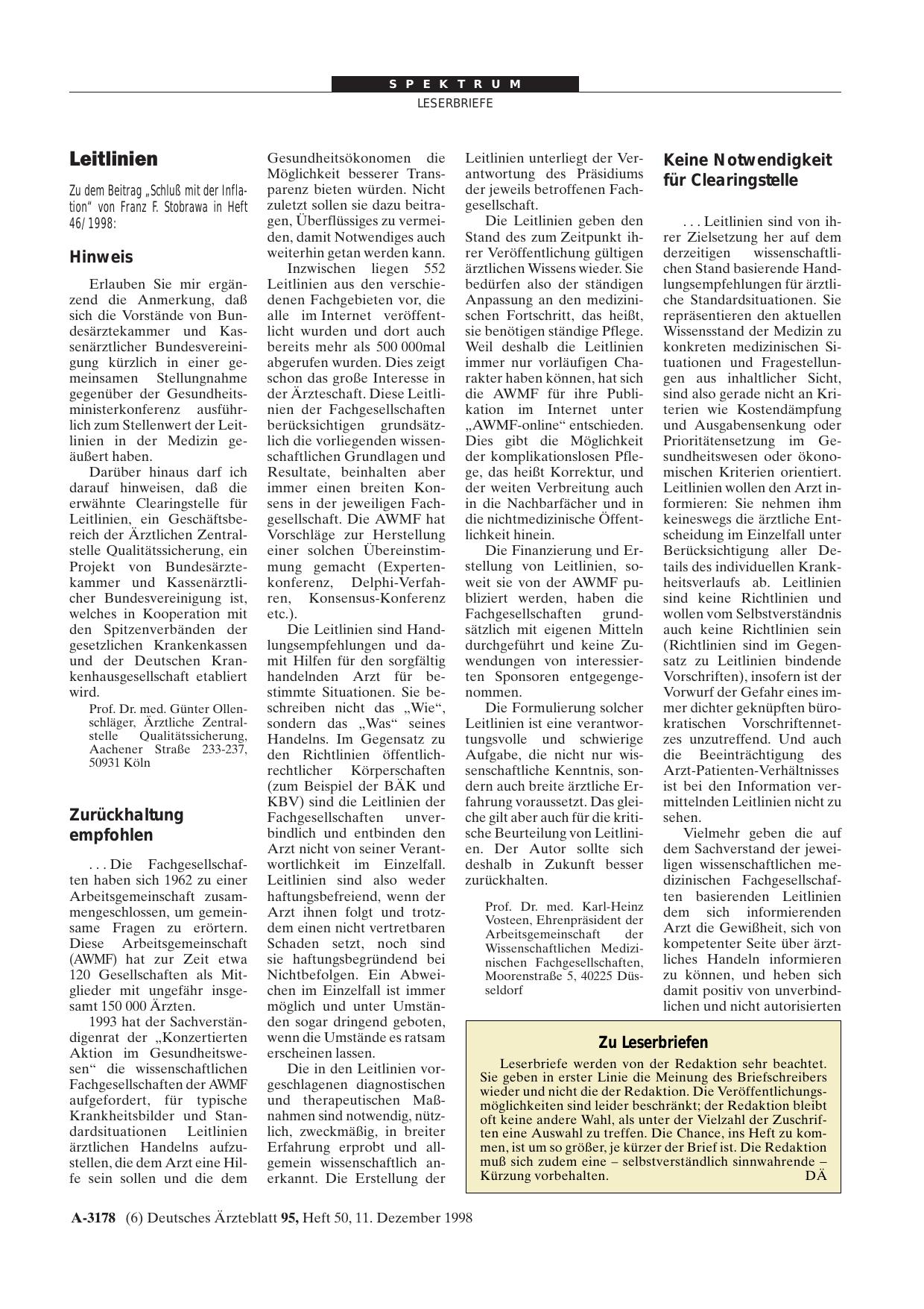 Vorschauseite 1: Leitlinien: Unverständlich