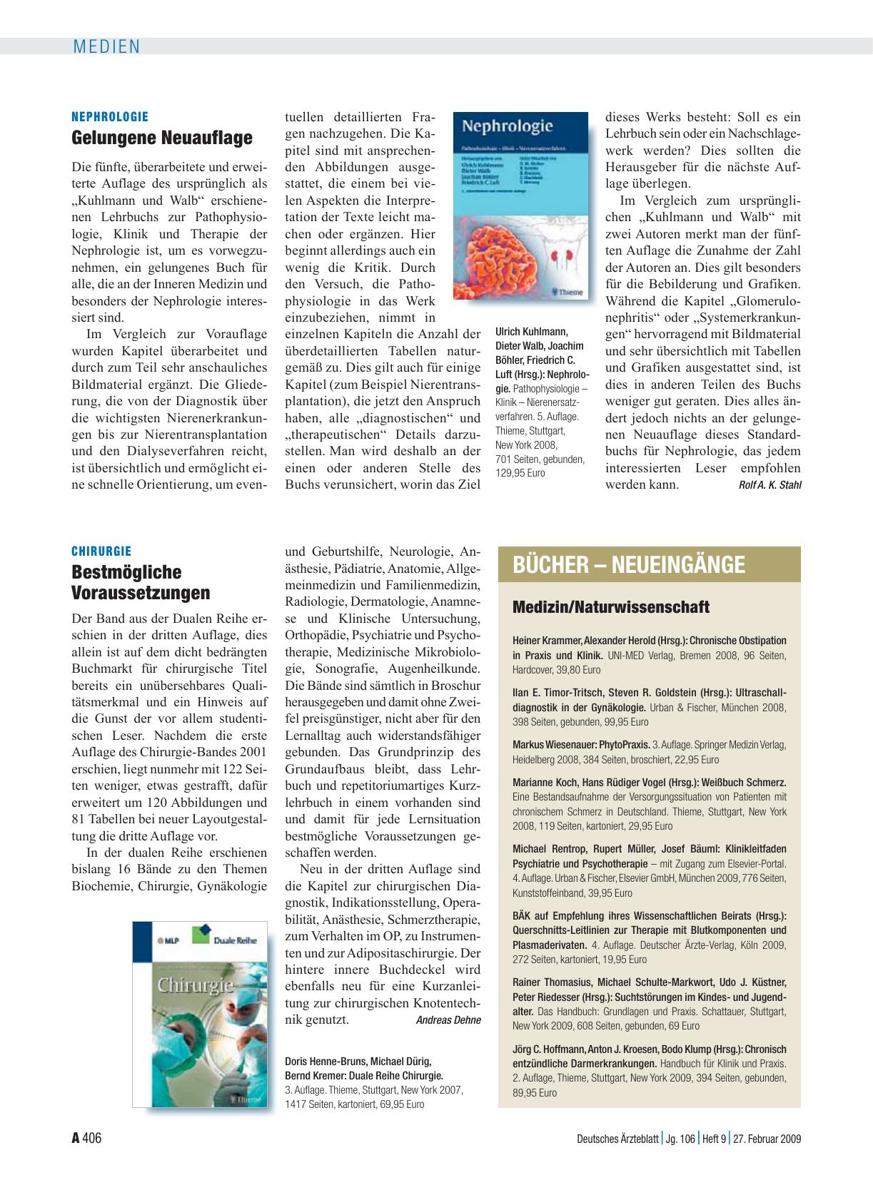 Vorschauseite 1: Chirurgie: Bestmögliche Voraussetzungen