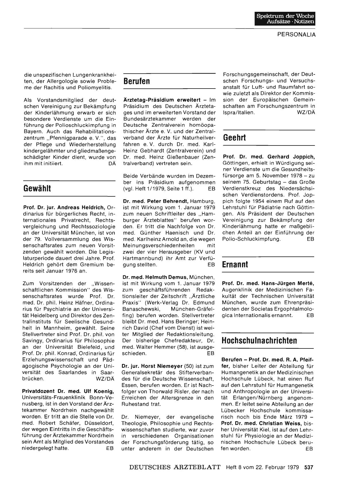 Vorschauseite 1: Hochschulnachrichten