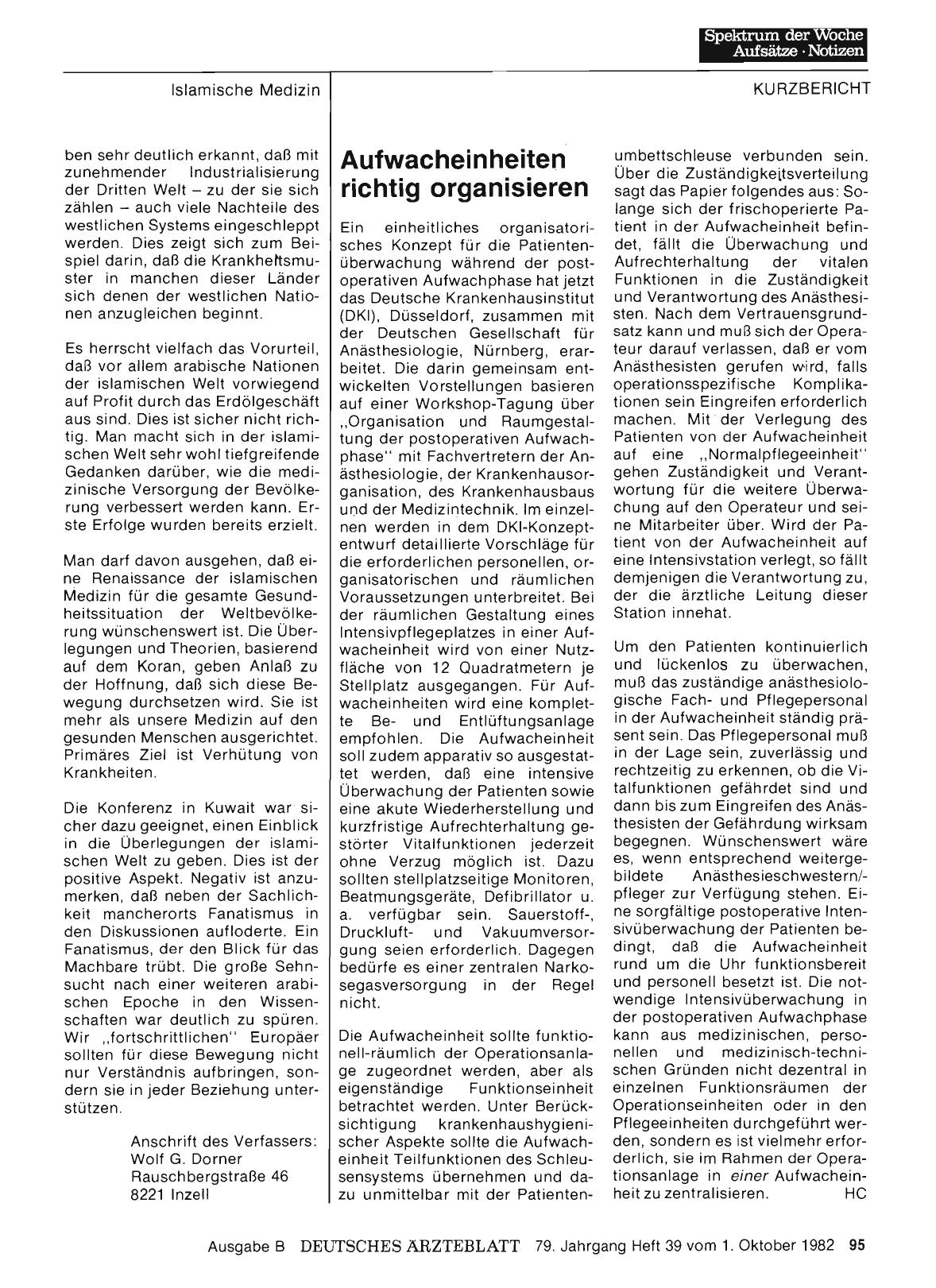 Vorschauseite 1: Aufwacheinheiten richtig organisieren