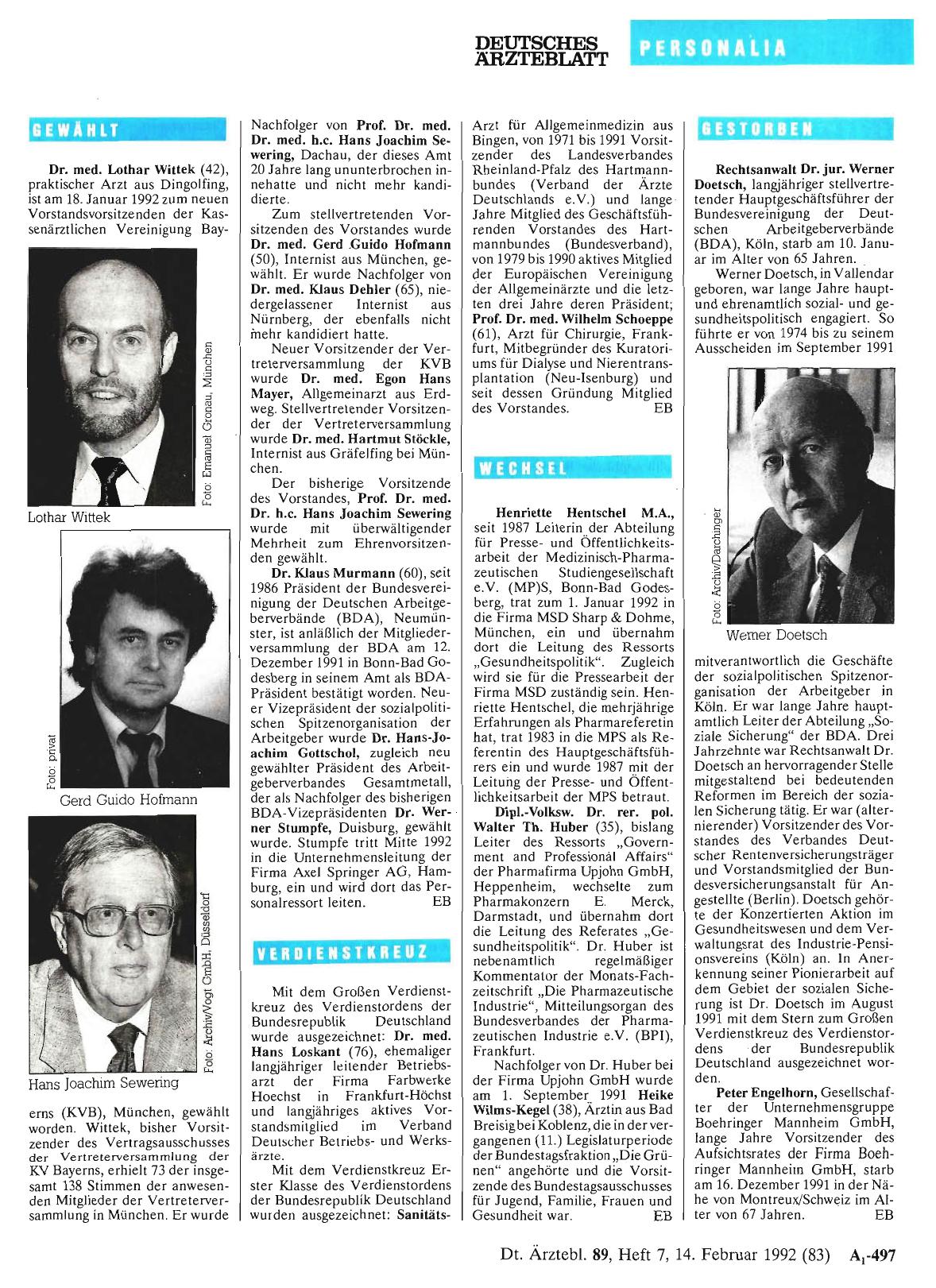 Vorschauseite 1: Verdienstkreuz