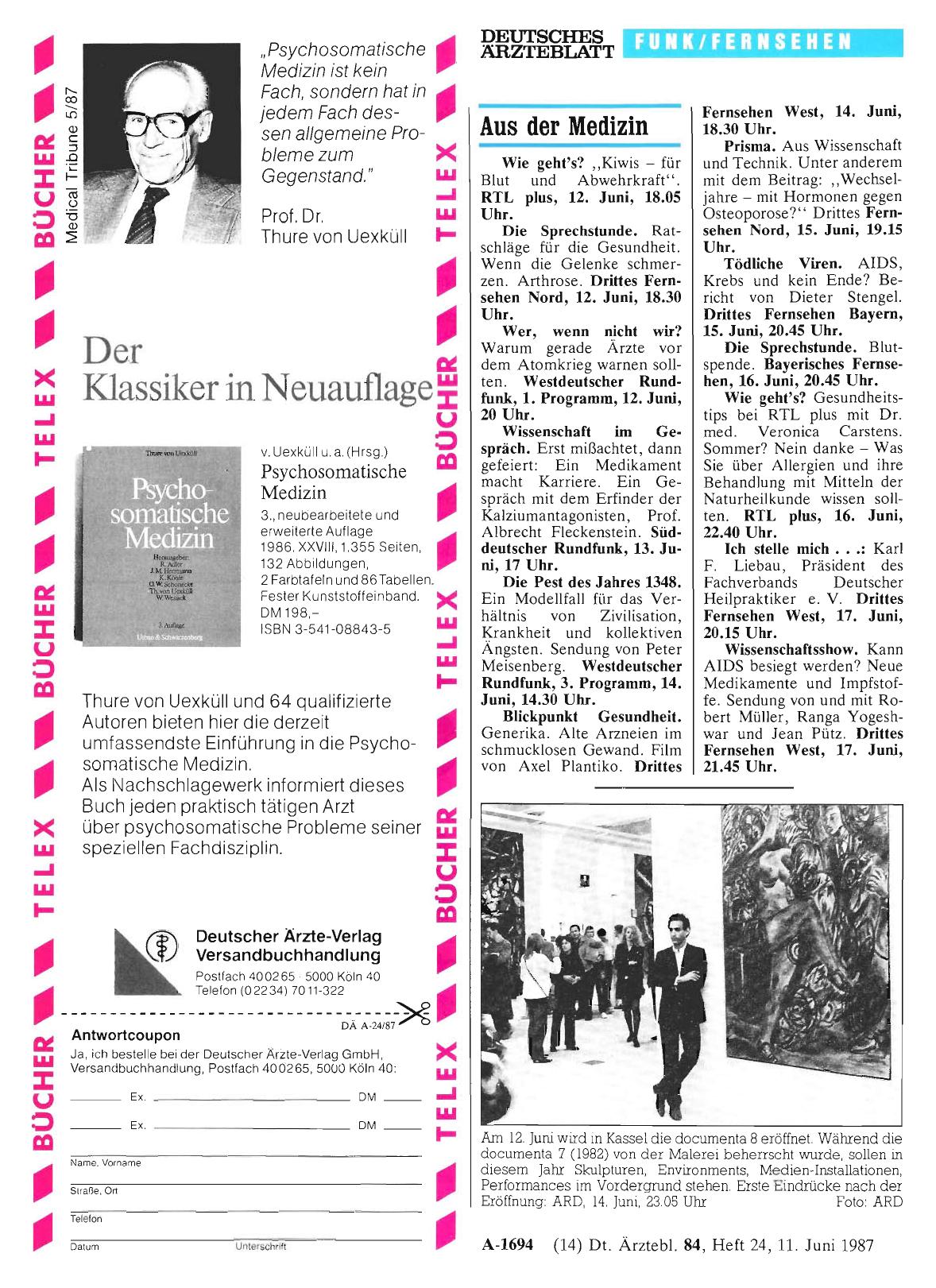 Vorschauseite 1: Aus der Medizin