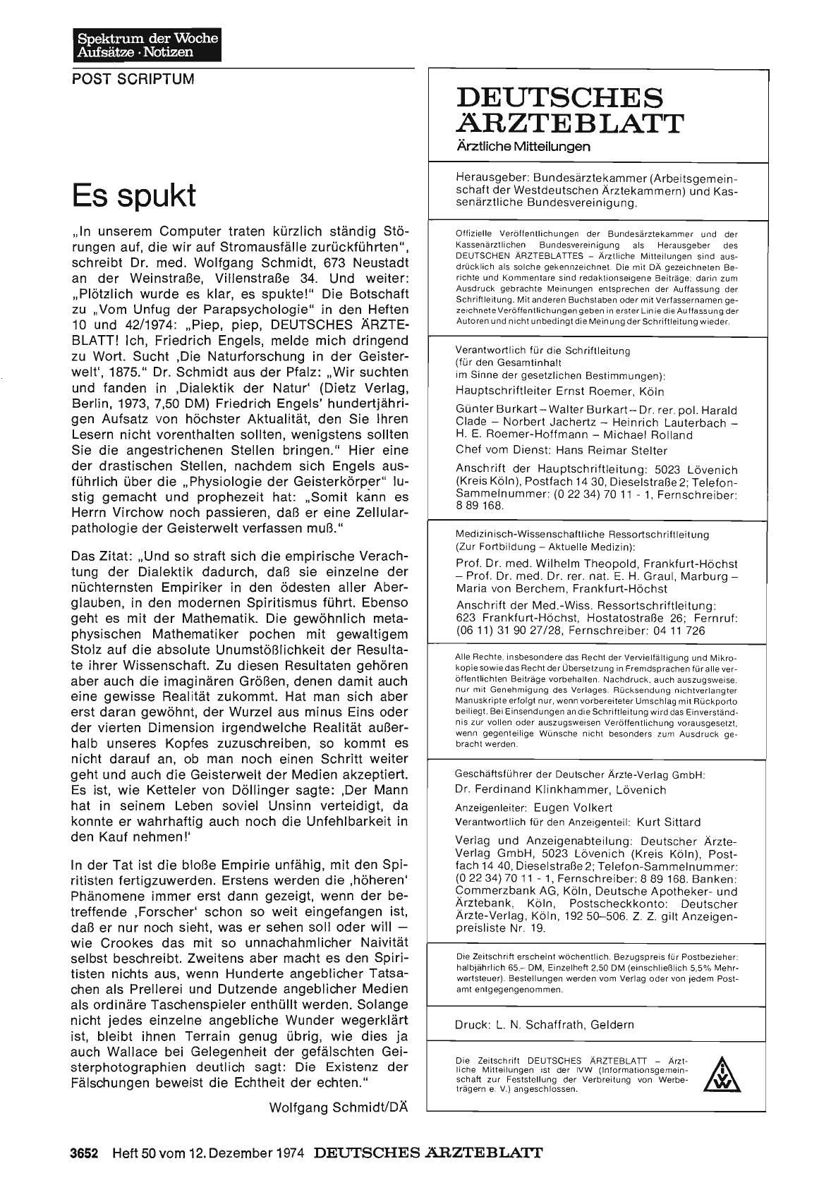 Vorschauseite 1: Es spukt