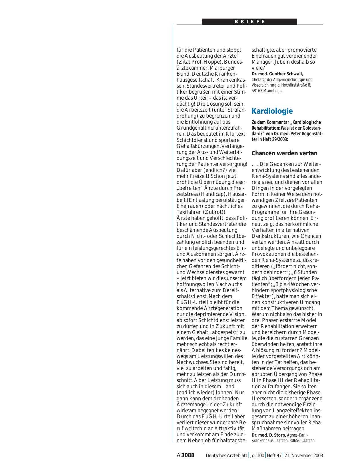 Vorschauseite 1: Kardiologie: Chancen werden vertan