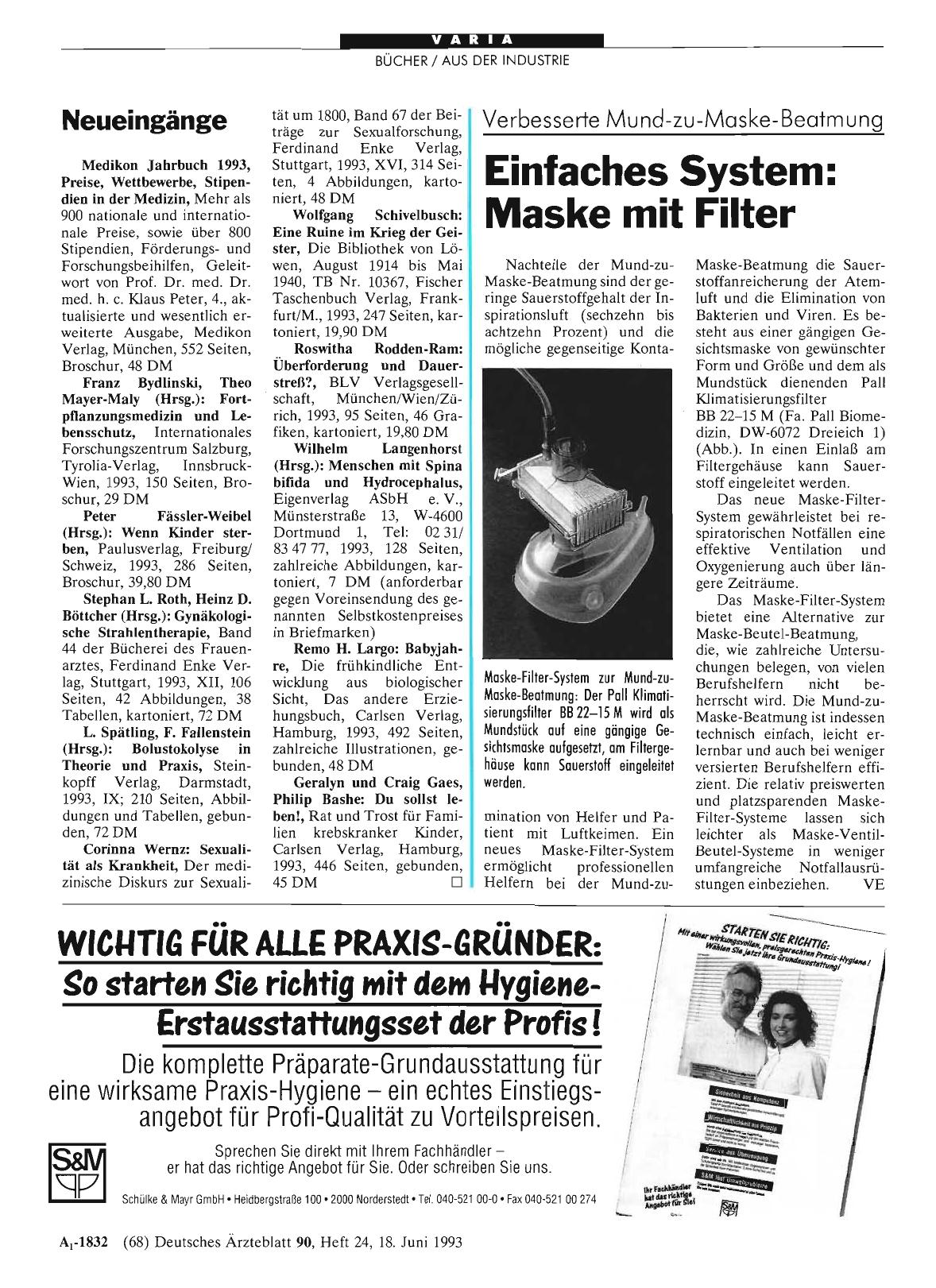 Vorschauseite 1: Neueingänge