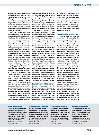 Vorschauseite 2: Personalisierte Ernährung: Neue Konzepte notwendig