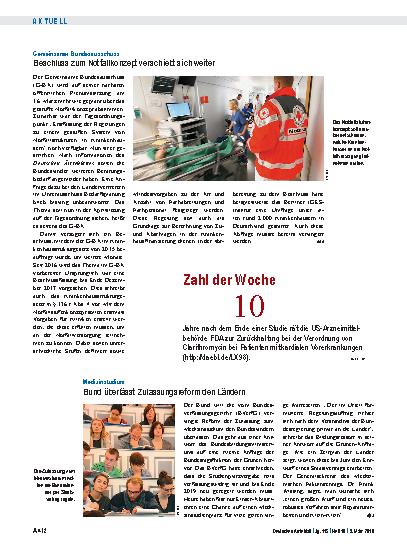 Vorschauseite 1: Medizinstudium: Bund überlässt Zulassungsreform den Ländern