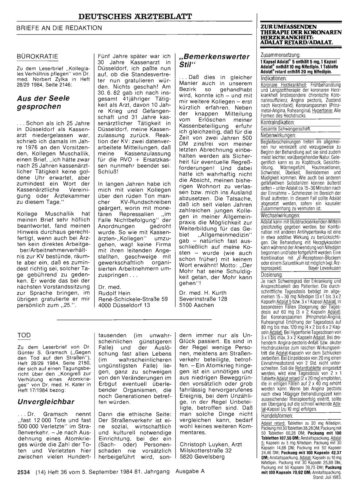 Vorschauseite 1: BÜROKRATIE: „Bemerkenswerter Stil“