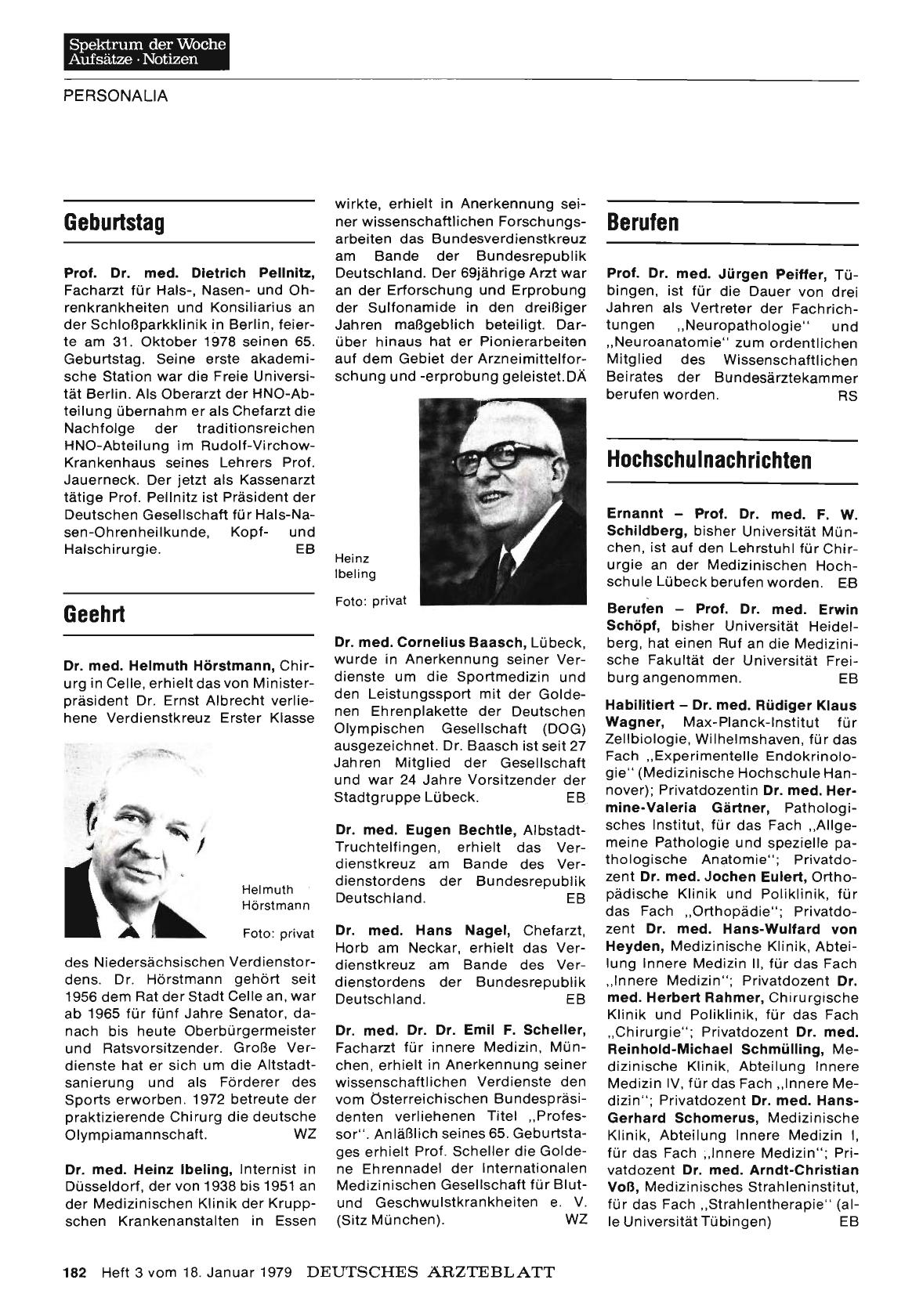 Vorschauseite 1: Geehrt